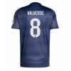 Real Madrid Federico Valverde #8 Bortedrakt 2025-26 Kortermet